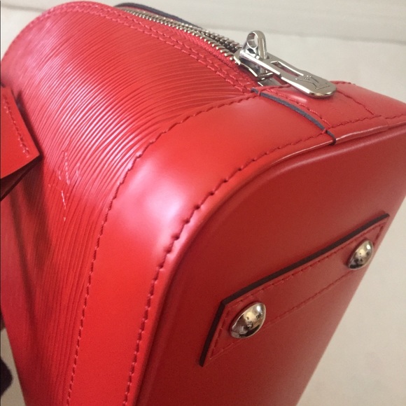 ❌SOLD❌ Louis Vuitton LV Alma BB epi coquelicot red - Picture 11 of 17